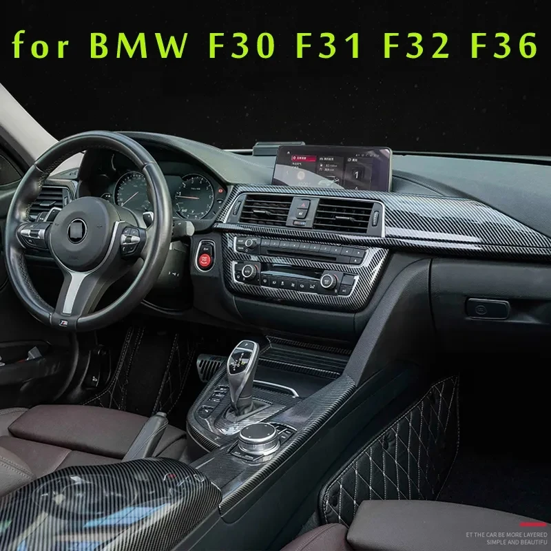 LHD CAR STYLING STRAČNÉ ZOBRAZENIE ZODNIKAJÚCE STRÁNKY Vzduchový výstupný panel Panel TRICKERS Rám pre BMW F30 F31 F32 F34 F36 Príslušenstvo