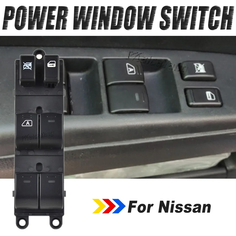 LHD elektrické tlačidlo regulátora regulatívneho spínača okna pre riadenie okna pre Nissan Sentra Pathfinder 25401-9W100