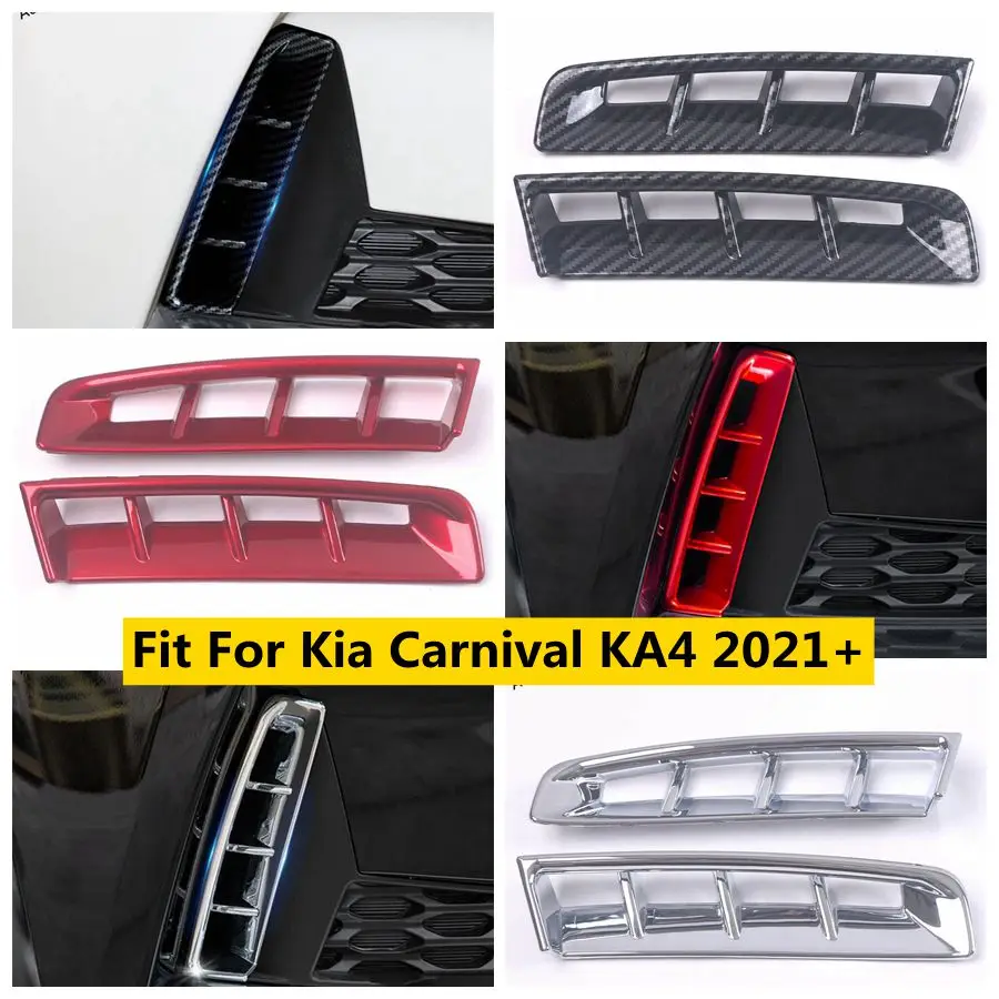 Lhd! RHD! Fit for Kia karneval KA4 2021 2022 2023 Automobilové príslušenstvo ABS predná hmlová hmlová lampa dekora