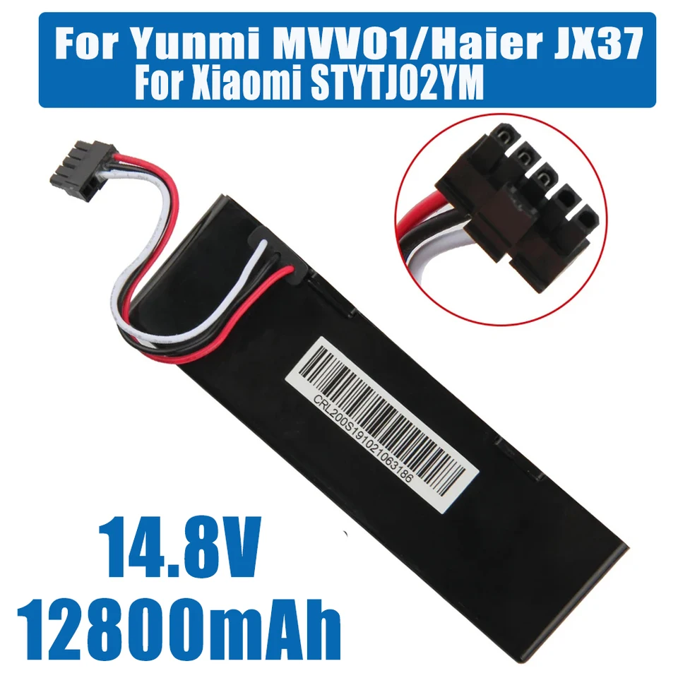 Li-ion Sweeper Battery pre Xiaomi Mijia MI robot vákuum p, Sweeping and Cleaning Robot, 18650 4S1P 14.8V 12800MAH STYTJ02MEY