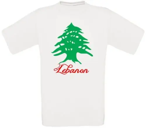 Libanon Lubnan Bejrút Baalbek Cedar arabské tričko