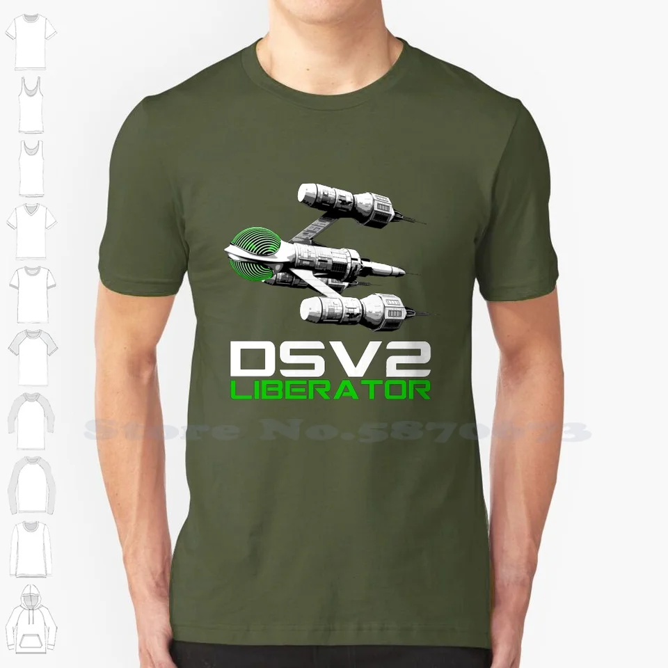 Liberator Custom Funny Hot Sale Tshirt Liberator Liberator Blakes 7 Blakes Seven Science TV DSV2 Blake