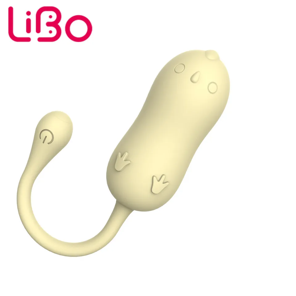 Libo App Wireless diaľkové ovládanie 8 frekvencia G-Spot Massager Ženský klitorisový stimulátor Vibračujúci vajec vaginálne loptičky Mini hračky