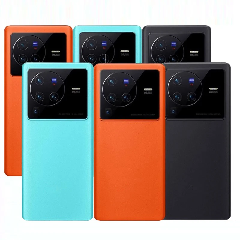 Lietanie pre Vivo X80 X80PRO Nová batéria kryt zadnej obrazovky puzdro Zadné dvere kryty náhradné diely objektív a lepidlo