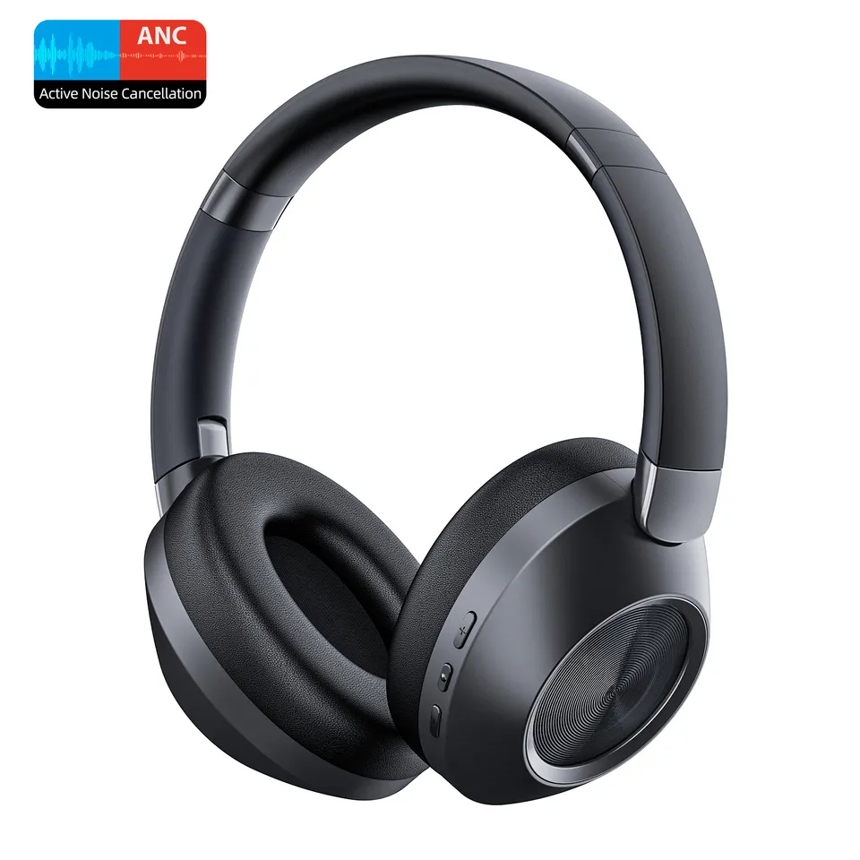 Lifebee A2 ANC Hi-Fi Zvuk headset, pohodlné bezdrôtové herné slúchadlá, veľkú kapacitnú batériu Hudobné slúchadlá