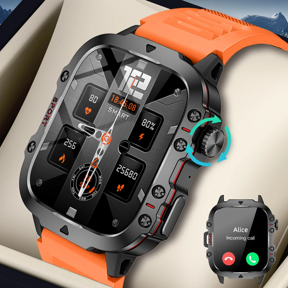 Lifebee QX11 1,96 palca Tft High-Definition IP68 Witerproof Smartwatch pre aplikácie a správu sociálnych médií a správa zdravia