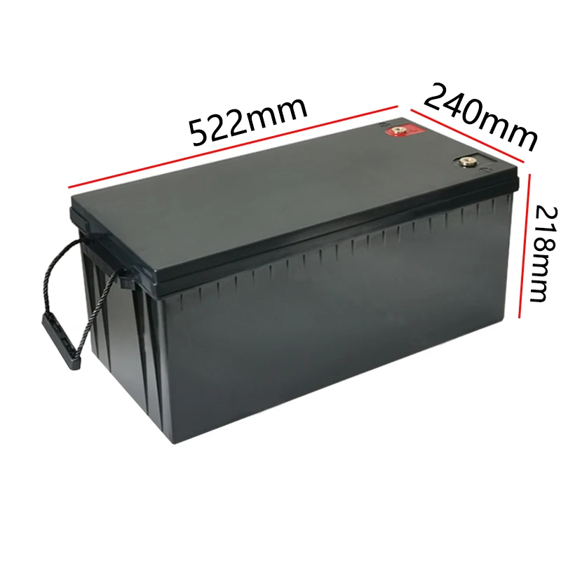 LIFEPO4 batériová skrinka 12V 24V 48V 120AH 180AH 200AH 280AH LIFEPO4 BATBER Box Camper RV BATBLI SOLOL CLYP PLASTNÁ PAN