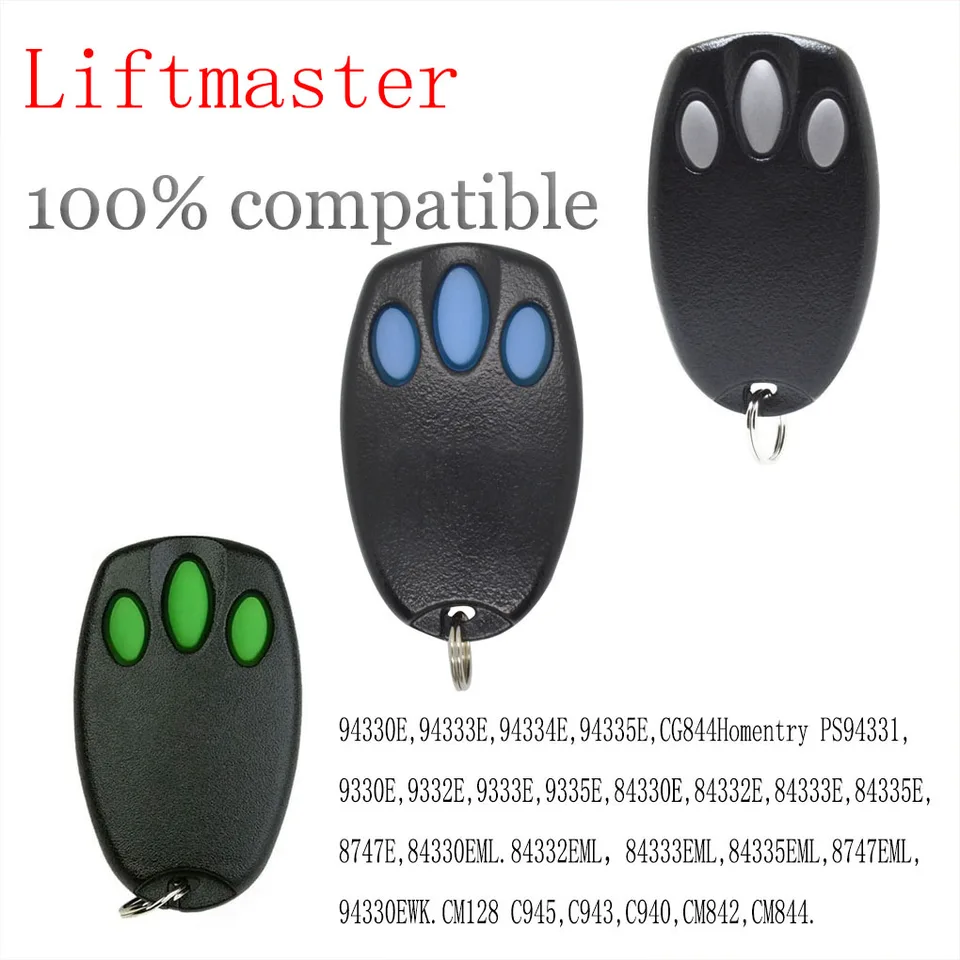 LiftMaster 433.92MHz Chamberlain 94335E 1A5639-7 D-66793 Garážové dvere diaľkové ovládanie 84335E Bariéra kľúča dverí