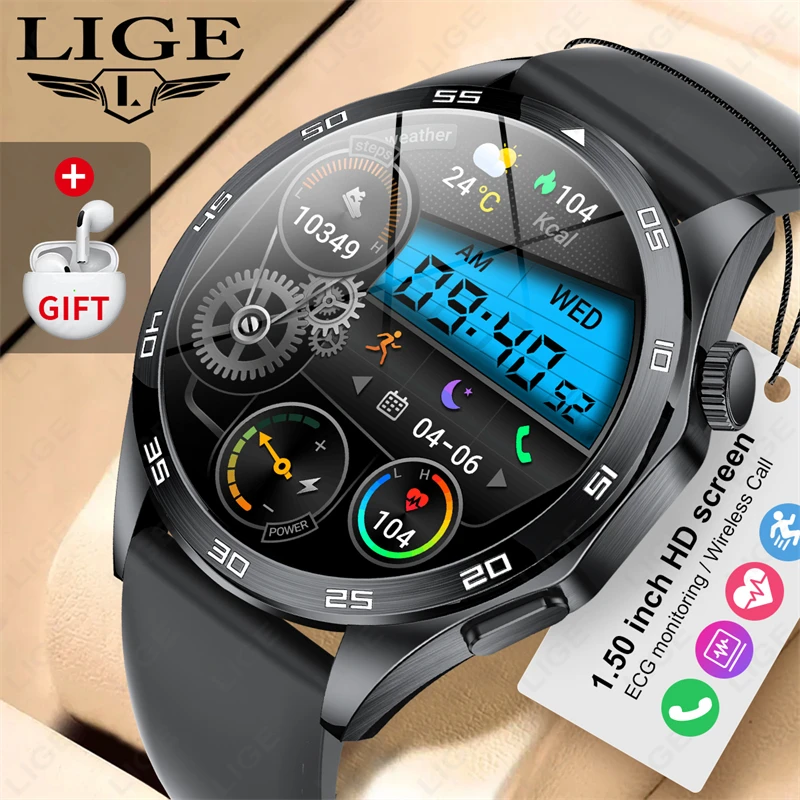 Liga bezdrôtové slúchadlá Smartwatch tapeta Stránka AMOLED SCRES