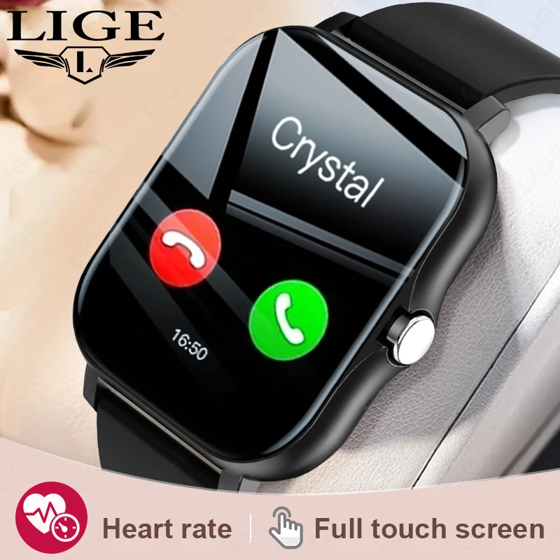 Lige nové inteligentné hodinky Ženy Bluetooth Call Watch Fitness Tracker Witerproof Sport Smart Clock Fashion Dámske dám