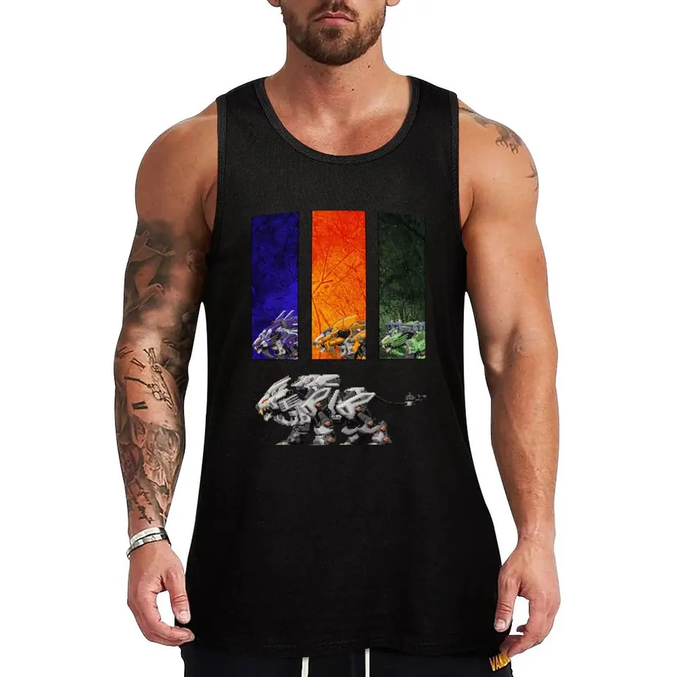Liger Zero + CAS Tank Top Ruavel bez tričiek pre mužské tričká