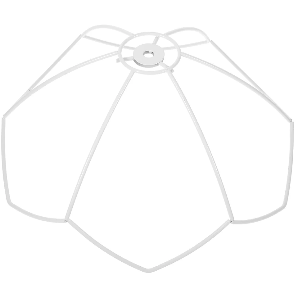 Lightbuls Rámy pre domácich látok tieni osvetlenie Lampshade drôt drôt kovový stôl kryt stolová