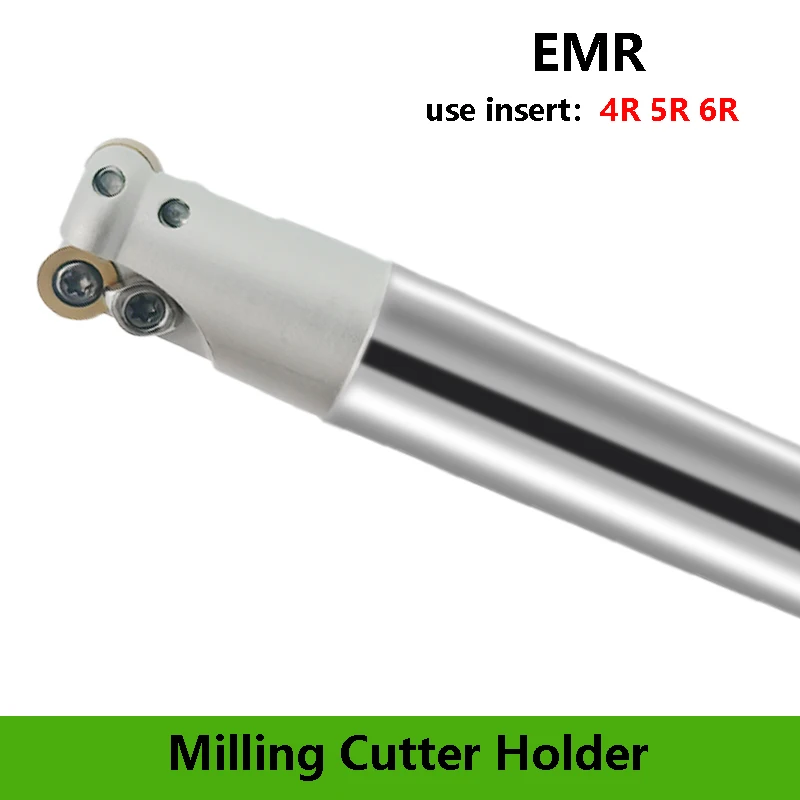 LIHAOPING EMR EMRW 4R 5R 6R okrúhly nosový držiak na mletie C20 C16 C25 150 CNC Stroj na karbidové vložky RPMT RPMW Koncový mlyn
