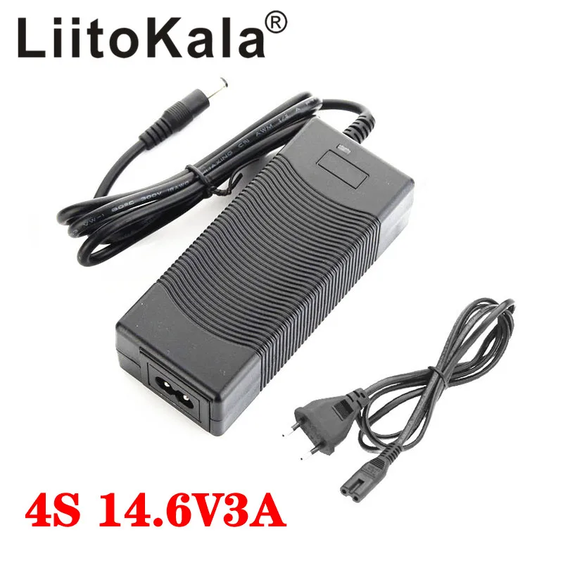 Liitokala 12V nabíjačka 14.6v 5a nabíjačka 4S 14.4v 3a LifePO4 batéria 14,4 V LifePO4 Vstup batérií