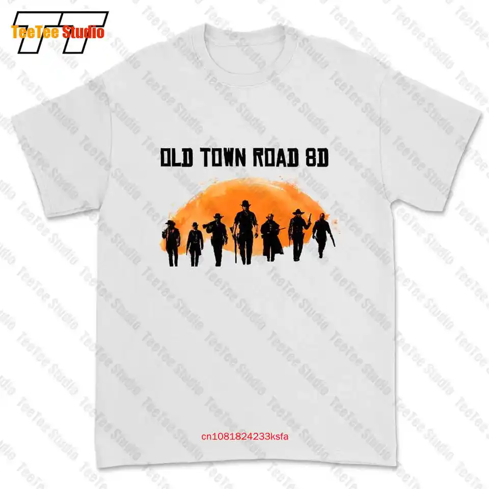 Lil Nas x Old Town Road 8d Tričko tričko Ot3o