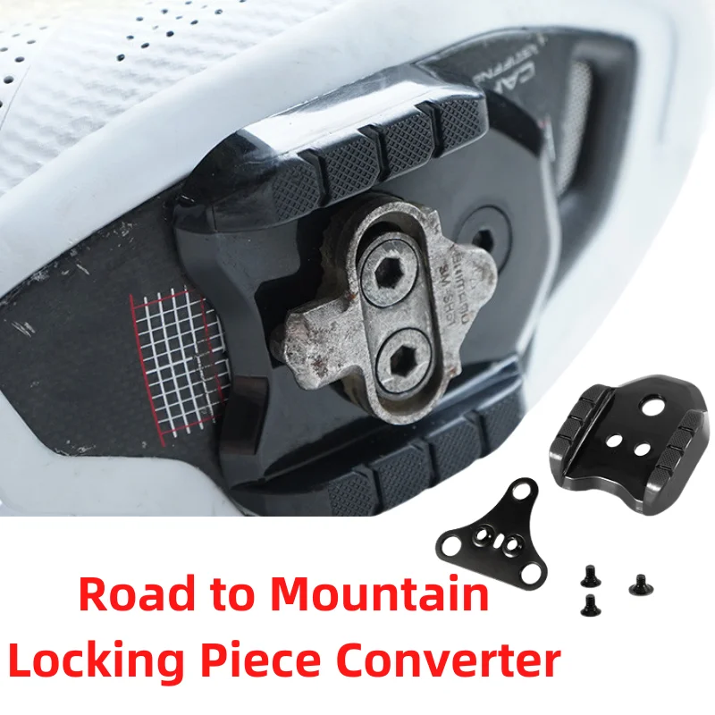 Lilioo Road to Mountain Locking Adapter SH40 Dual Účel pre MTB Road Bike Vysoko kvalitný blokovací čepeľ prevodník bicyklových dielov
