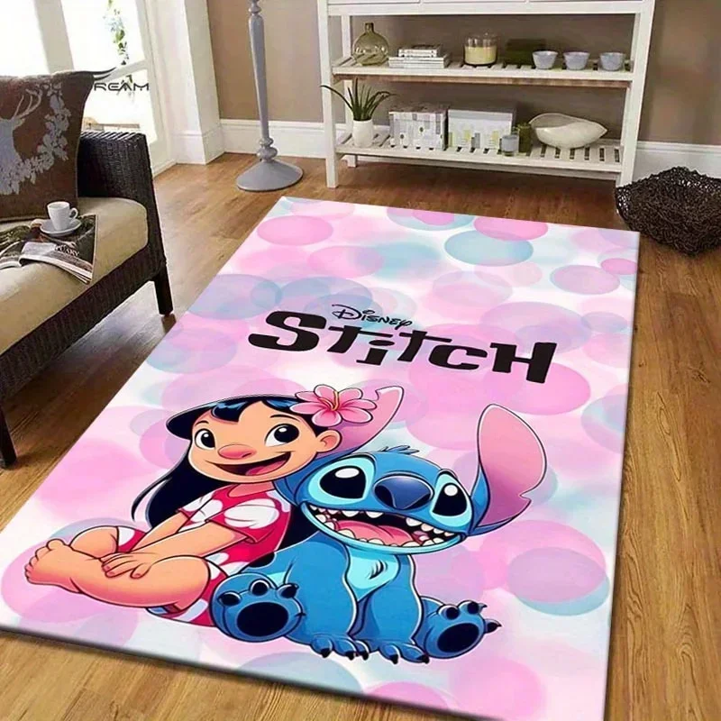 Lilo a steh anjel koberec koberec pre obývaciu izbu Detská dievčatka detská spálňa rohož pohovka podlahový koberec dom