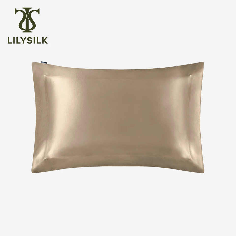 Lilysilk 100 hodvábny vankúš Oxford s prírubou prírodné pre vlasy 19 Mami Mulberry 40x40 50x90cm Domáca textilná preprava zadarmo