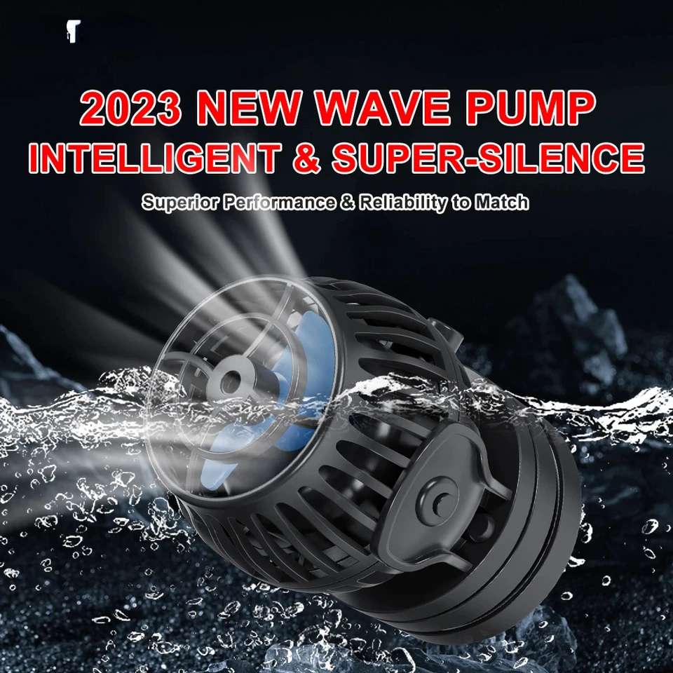 Lim Jebao 2023New Eow Aquarium Waker Maker Filter na vodné čerpadlo 12 V 24 V Fontána Čerpadlo Fish Tank Ultra tichá prevádzka čerpadla s WiFi