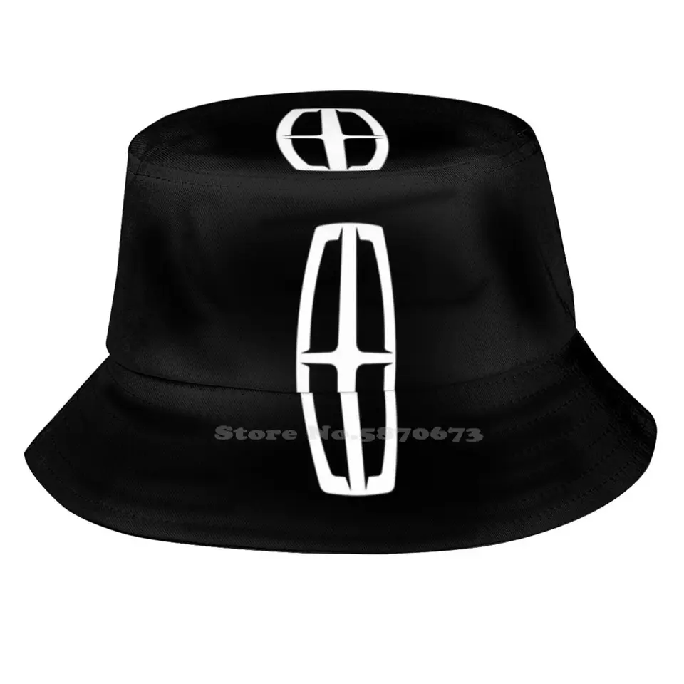 Lincoln (2012) Logo Unisex Rishherman Hats Bucket Hats Lincoln Motor Company Continental Car Logo Hviezda