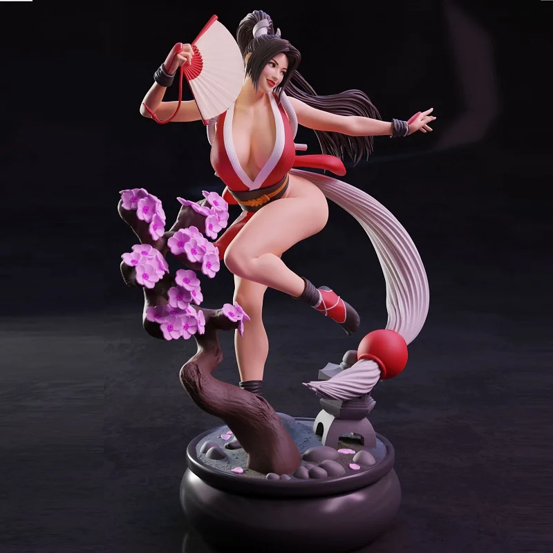 Lindenking A462 Mai Shiranui Prispôsobiť produkt 3D živicová figúrka Garážové súpravy GK Model Model Nenaverené zbierky bielych filmov Modelers