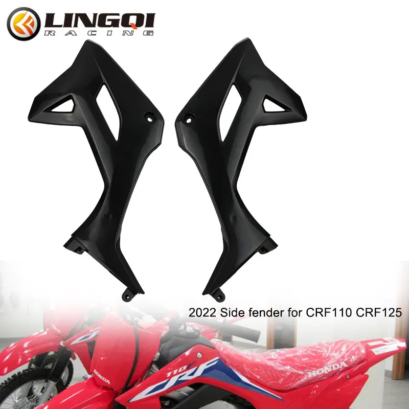Ling Qi Motocykel Plastové časti tela CRF 125 predná strana blatníka blatníka pre CRF110 CRF125 Pit Dirt Bike príslušenstvo