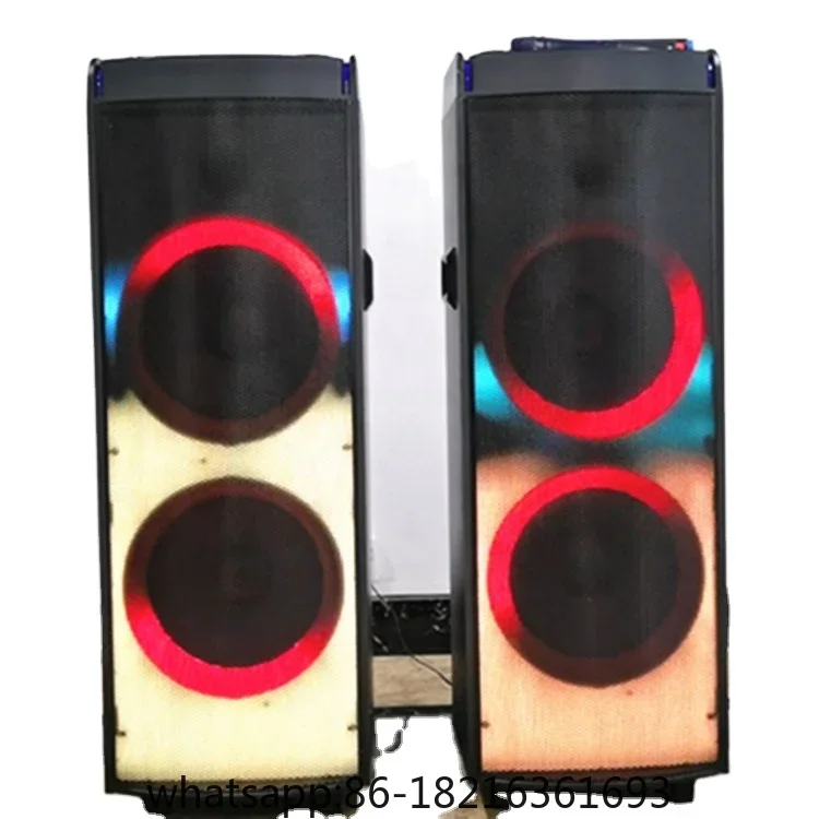 Linge 12 palca 1 000 W J Bl Party Box 1000 DJ Bass reproduktorový reproduktorový systém LED Blue zubné reproduktor s LED svetlom show
