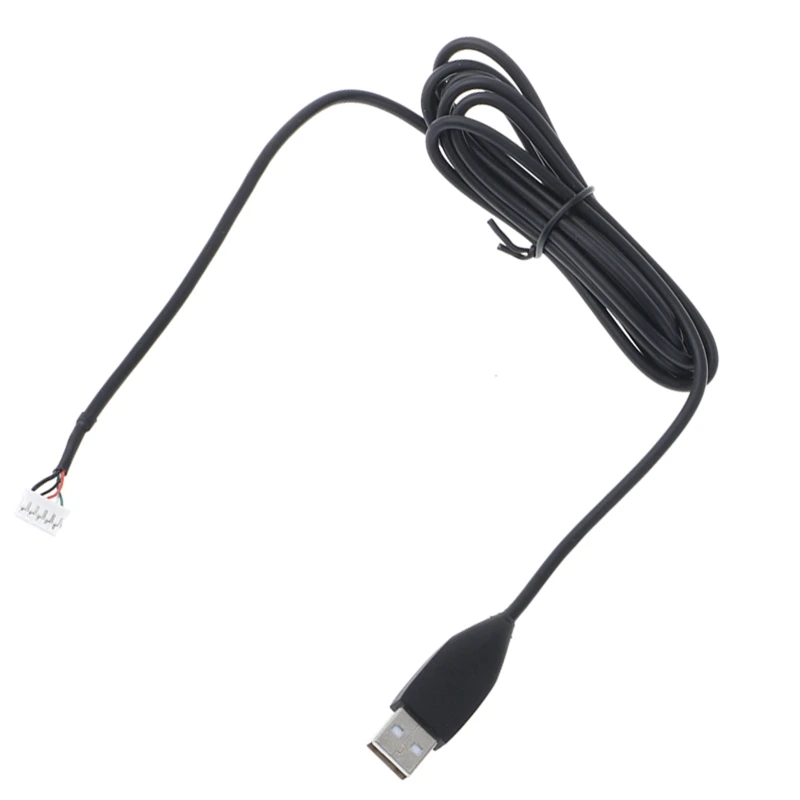 Link myší USB, 2M USB Mouse Cable Black Wire Repary Opravy pre MX518 MX510 MX500 MX310 Herná myš