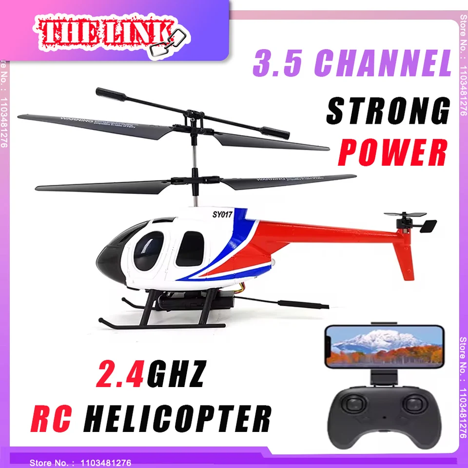 Link SY017 RC RC MINI DRONY 2,4G Rádiové riadiace lietadlo držia tlak vzduchu Gyroskop Gyroscope Aircraft RC Hračky pre chlapcov