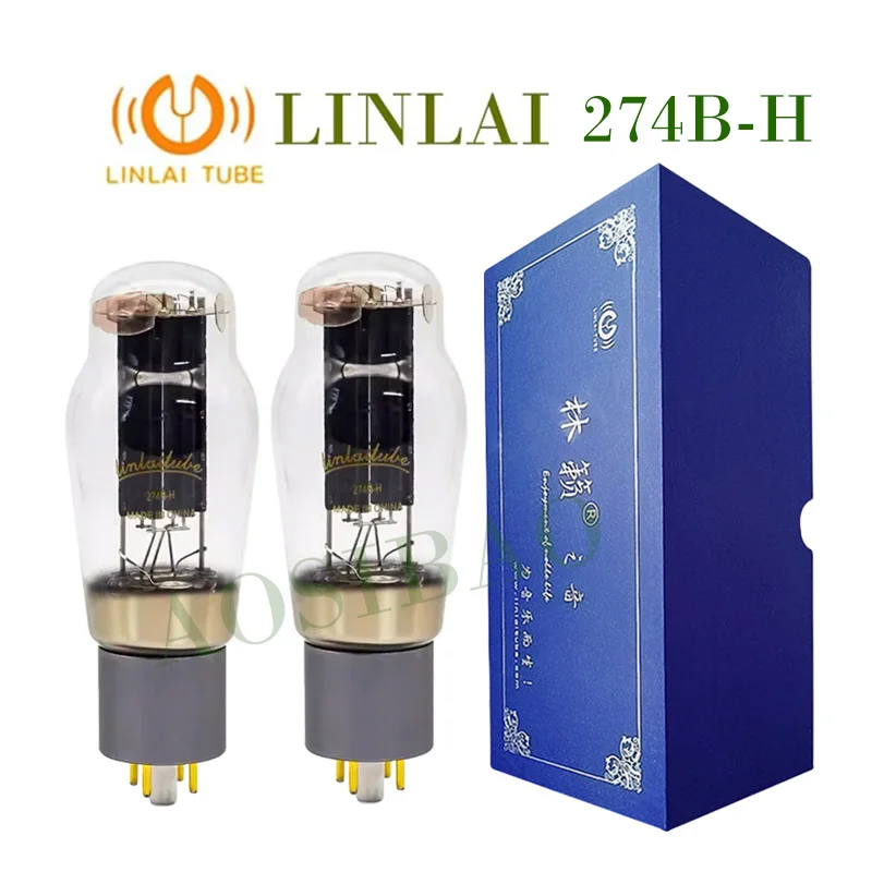 Linlai 274b-H 274B Vákuové trubice Ventily Vymeňte 5U4G 5Z3P WE274B GZ34 5ar4 274bt Elektronická zosilňovacia trubica zosilňovacia súprava DIY Audio Ventil