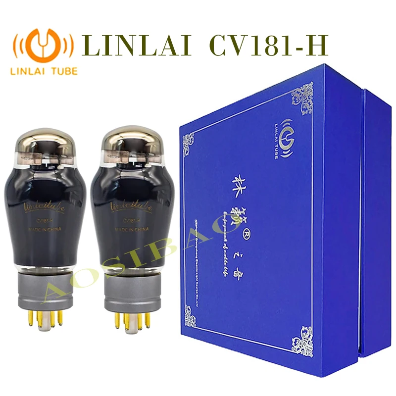Linlai CV181-H CV181H Vákuová trubica Hifi Audio ventil upgrade CV181 6SN7 6N8P 6SN7C Elektronická trubica zosilňovacia súprava DIY zhodné štvorkolky