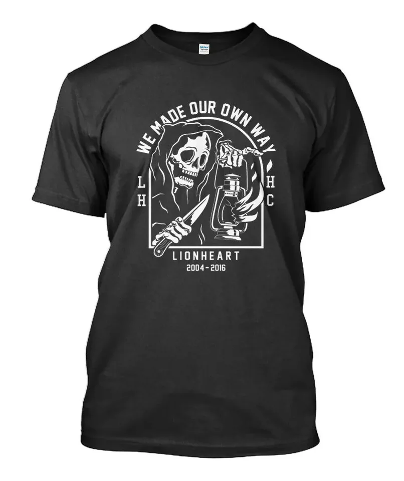 LionHeart American Hardcore MetalCore Band sme vytvorili vlastnú cestu tričká L-XL