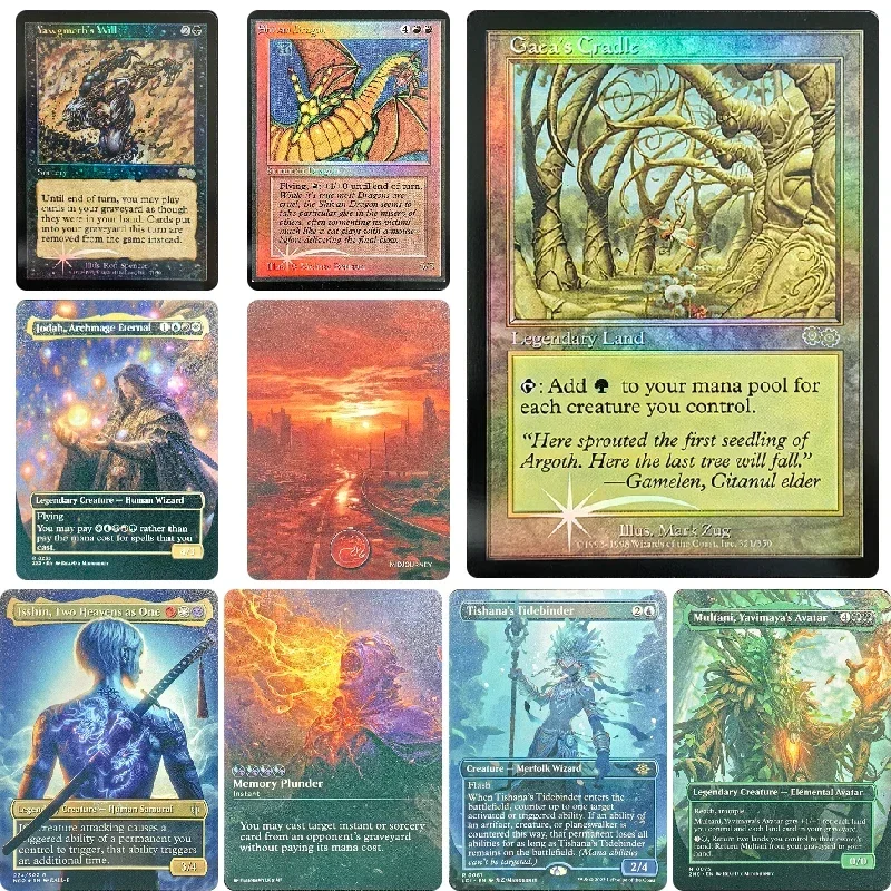 Lion's Eye Diamond Mirage Human Wizard DIY Domáce bronzing hračky Cool Collection Collection Card vianočné narodeniny darček