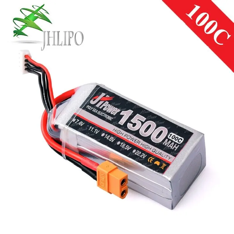 Lipo 2S 3S 4S 5S 6S 1500MAH RC Lipo batéria 7,4V 11,1V 14,8V 18,5V 22,2V 25C 45C 100C 100C pre RC CAR vrtuľník RC DRONE DRONE