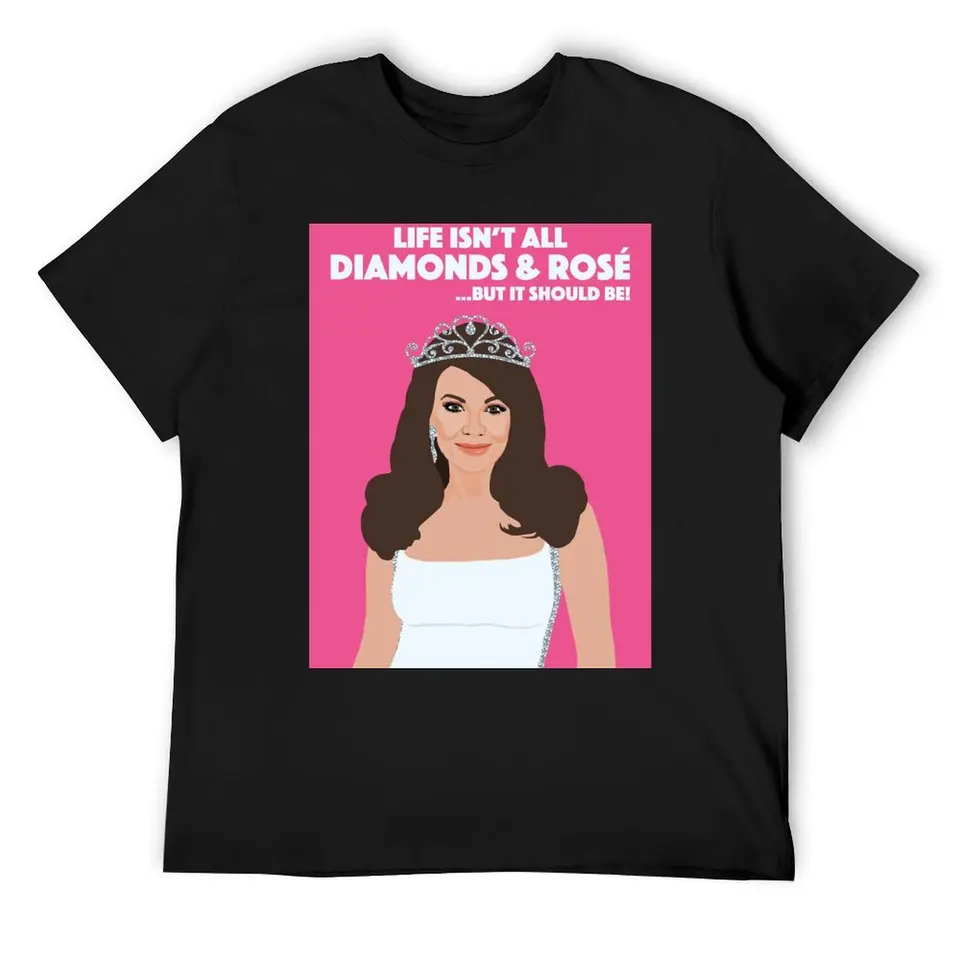 Lisa Vanderpump Life nie sú všetky diamanty a Rose Rhobh (Real Housewives of Beverly Hills) Tričko Grafické tričko Men
