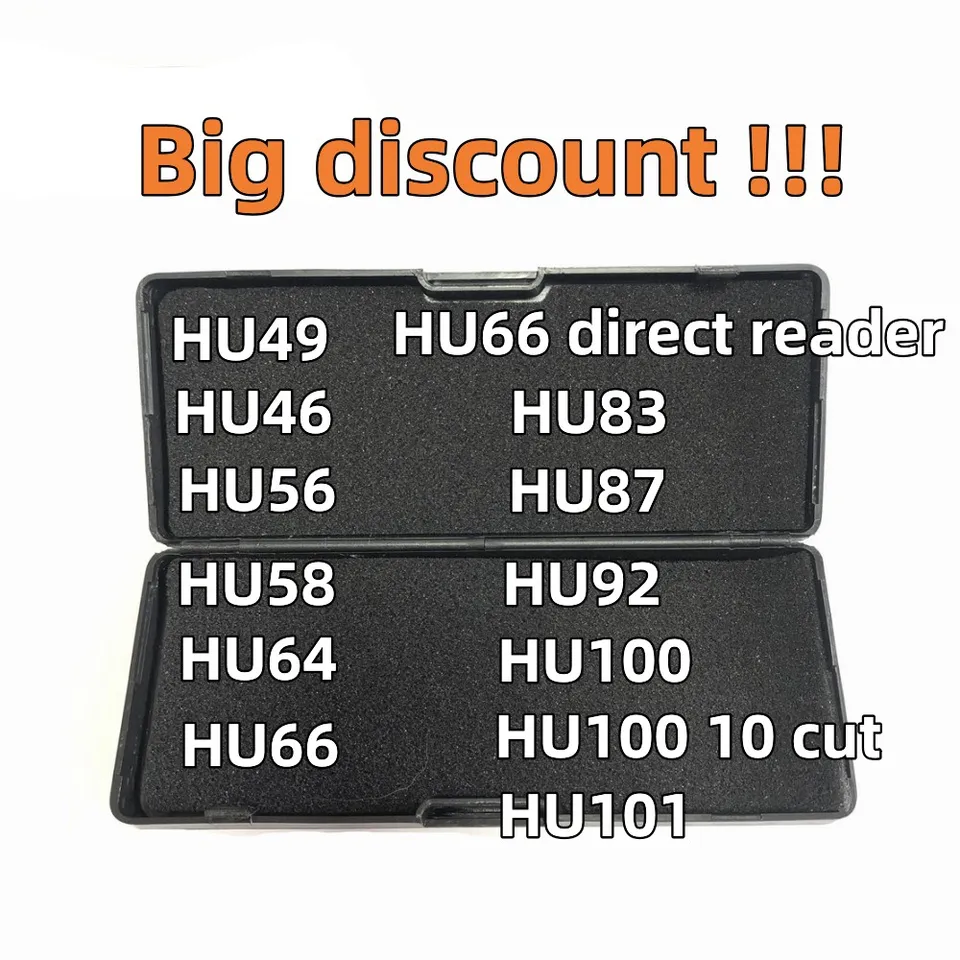 Lishi 2 v 1 HU49 HU46 HU56 HU58 HU64 HU66 HU83 HU87 HU92 HU100 HU100 10 Cut HU101