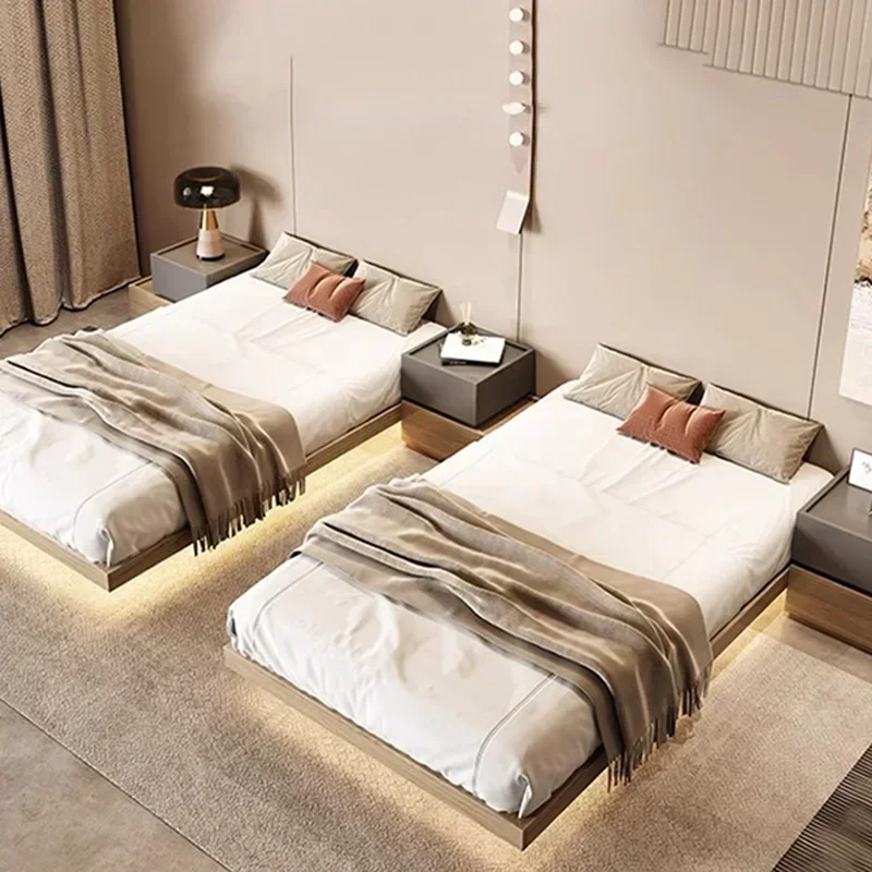 Lit Cabane Sofas Postele Jednotná posteľ vyvýšená záhradná obývacia izba King King Detská spálňa Sada Sofybed Modern Frame Base Mesas Nábytok