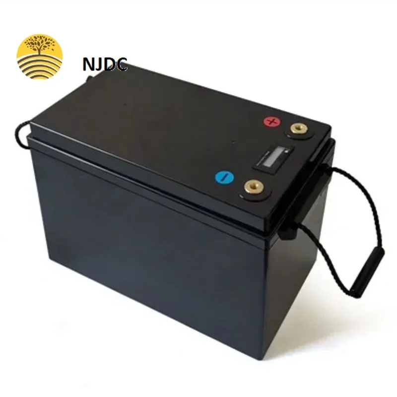 Littium Batterni 4Battery Box 12V 24V 48V 100AH ​​150AH 200AH 280AH 4 Plastová krabica batérie RV solárne články DIY 4 batéria Nová