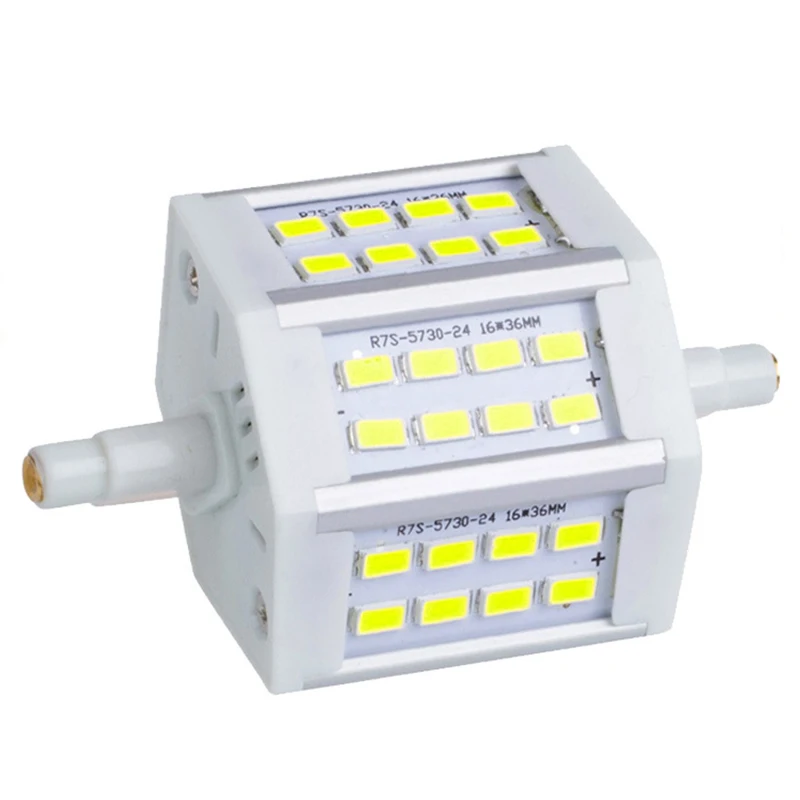 LITWOD R7S LED stmievateľné 7W SMD5730 LED R7S 78 mm J78 LED žiarovka LED žiarovka CA85-265V Svetlá halogénové žiarovky žiarovky