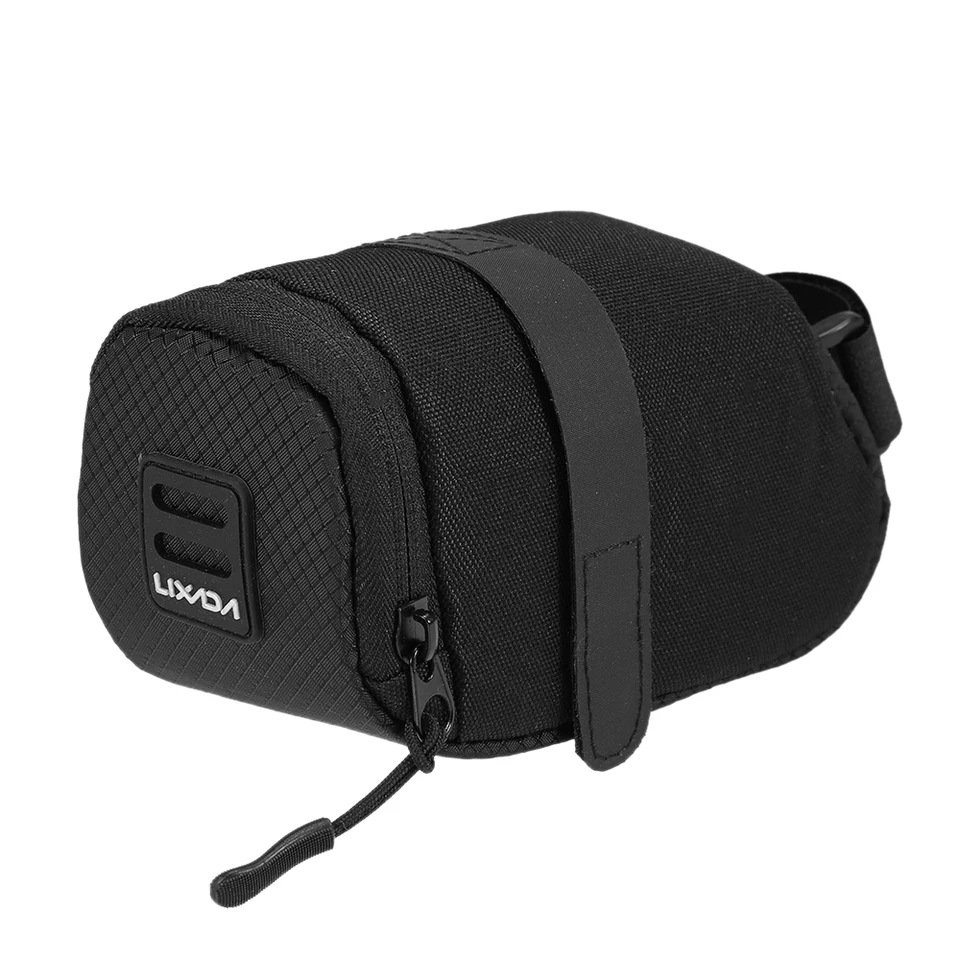 Lixada Mini Mountain Bike Saddle Tach Petouch Road Road Bicycle sedadlo balenia vonkajšie cyklistické sedadlo vrecko na bicykel