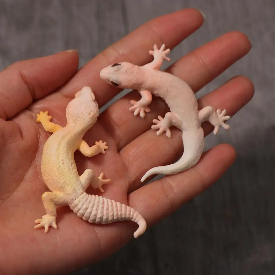 Lizard Toy Reptile Figure Animal Toys Realistické falošné jašterice Akčný model Gecko Kids Gumber Prop Figurín Party uprednostňuje figúrky
