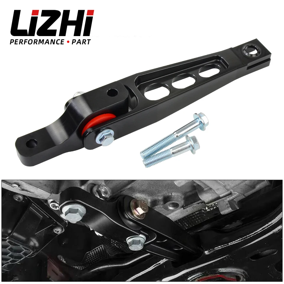 Lizhi-Sférické kyvadlo Mount Motorsport Billet Dogbone Mount pre 15+ Audi 8v/8S Gen3 A3 TT VW MK7 Golf/R GTI Alltrak LZ-TSB05