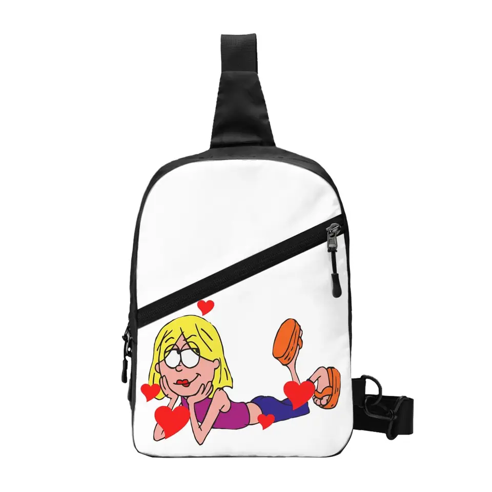 Lizzie McGuire hrudník vrecká muži muži v taške na hrudník Crossbody.