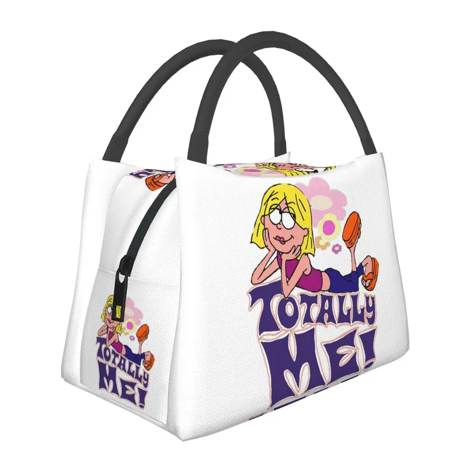 Lizzie McGuire obedné tašky Izolované bento box prenosný obed tote piknikové tašky chladič tepelná taška pre ženy študentská škola
