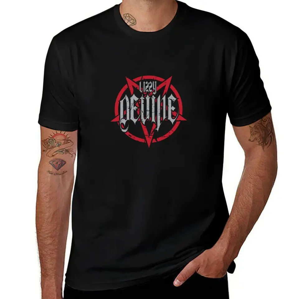 Lizzy Devine - Logo Pentagram Logo Lacné veci Cute Tops Sports Fans Luxury Chlows Men