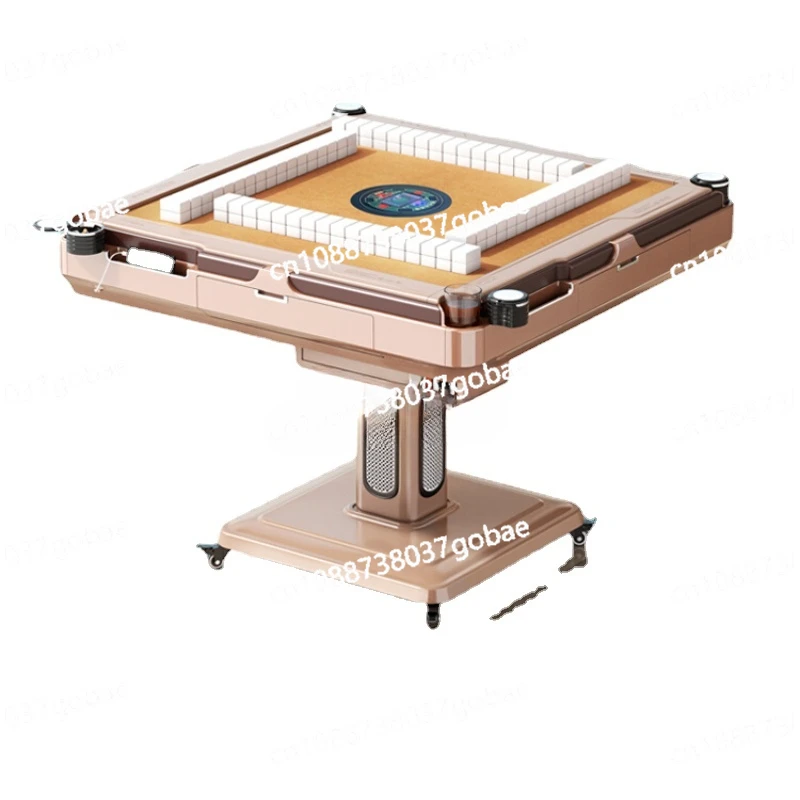 LMM automatické kúrenie inteligentný jedálenský stôl s dvojitým použitím elektrický mahjong stôl domácnosť mahjong