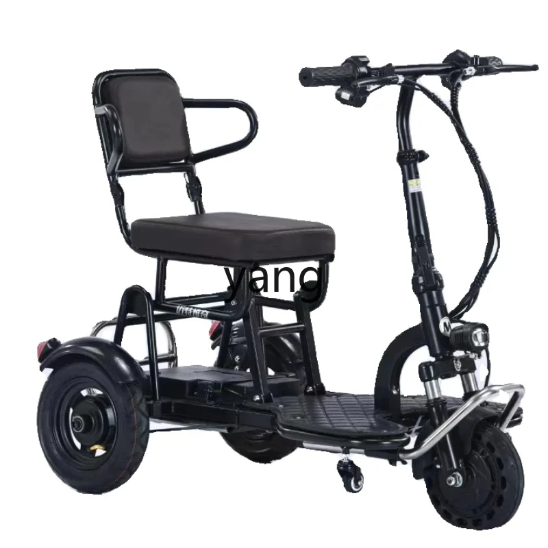 L'M'M Electric Tricycle Mini malá domácnosť ľahká skladacia skladacia batéria prenosná prenos
