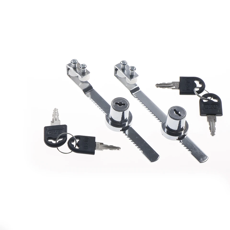 Lock+Keys for Reptile Vivarium Showcase Diskcase Case 2019 1 Set Trvalá praktická skriňa Posuvné sklenené dvere