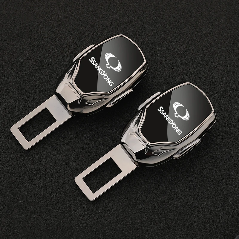 Locker automobilových pásov Carabiner Extender Insunder Belt Buckle pre Ssangyong Actyon Kyron CAR s logovým doplnkom