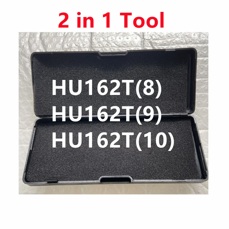 Locksmithobd 2 in 1 Lishi Decoder Tools Hu162T (8) Lishi 2in1 HU162T (9) T (10) 8/9/10 Cut pre náradie na opravu zámku A-budi.